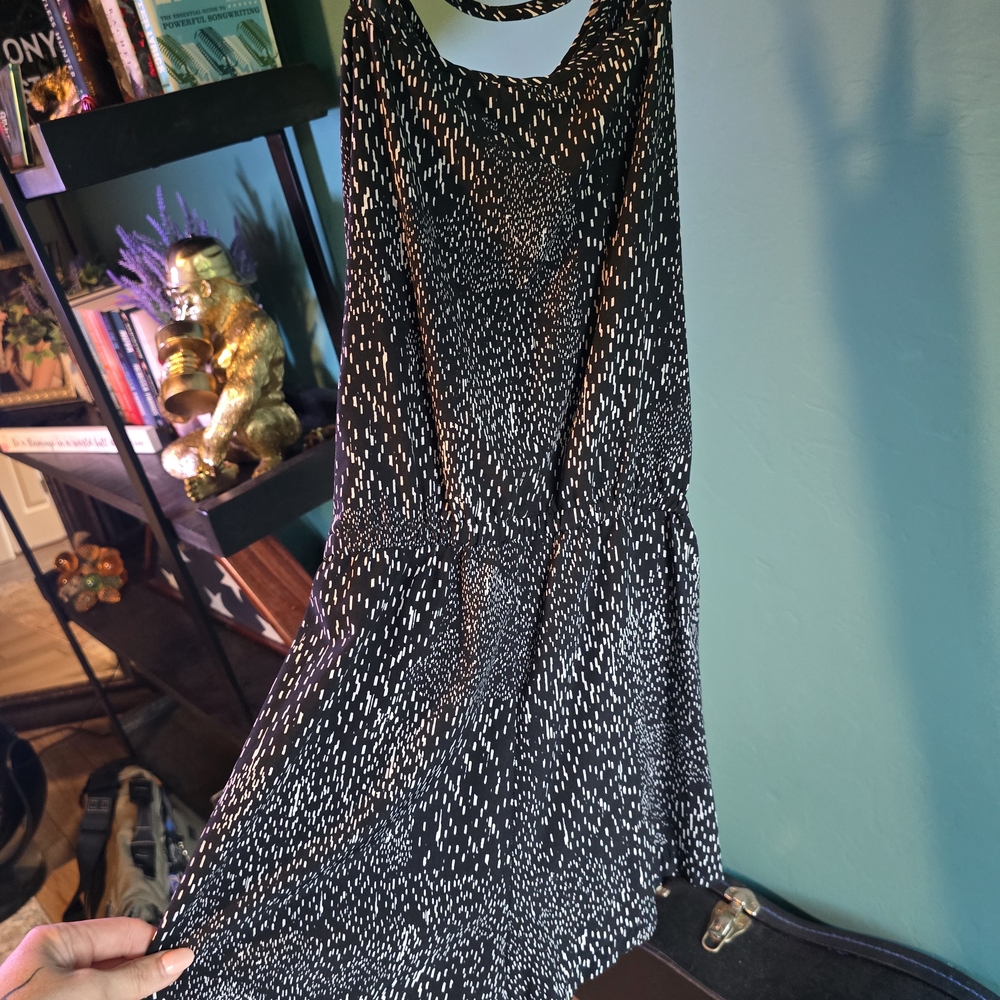 Fabletics Black and White Athletic Romper